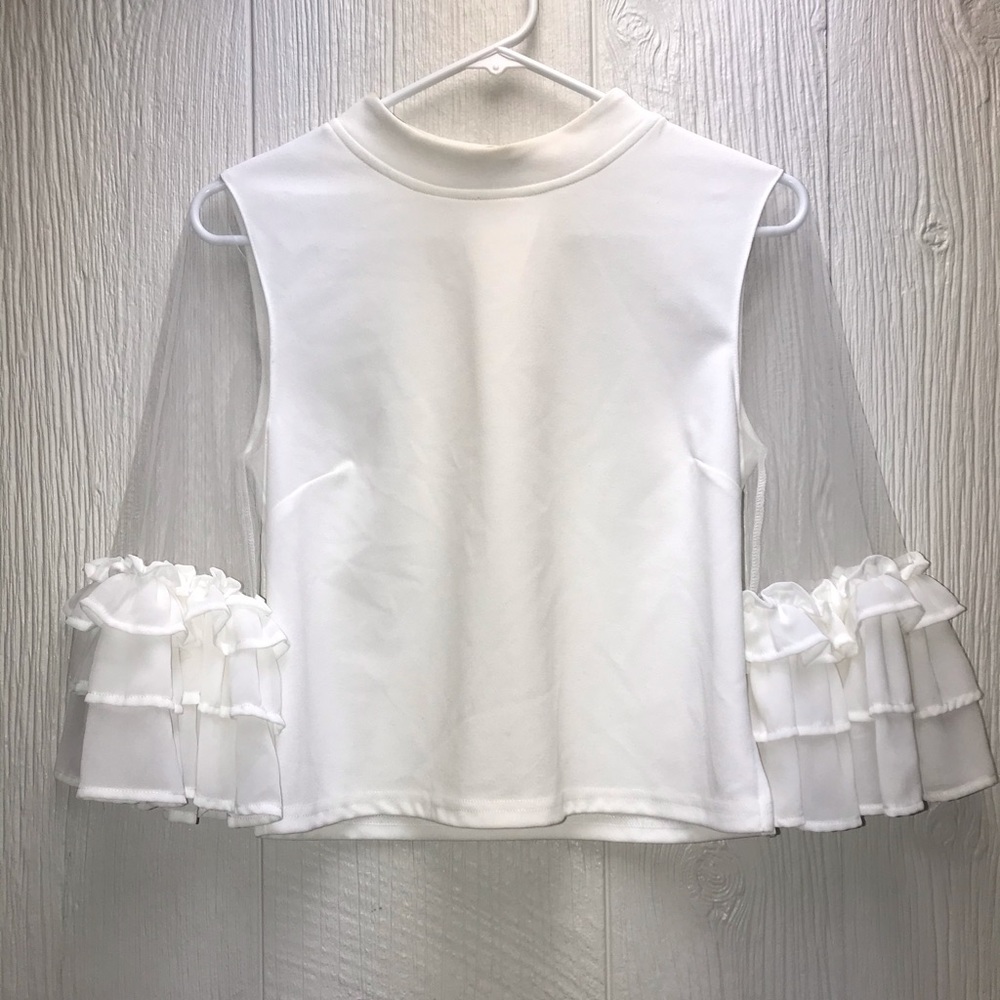 Sofi Stella white blouse